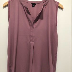 Ann Taylor sleeveless shell